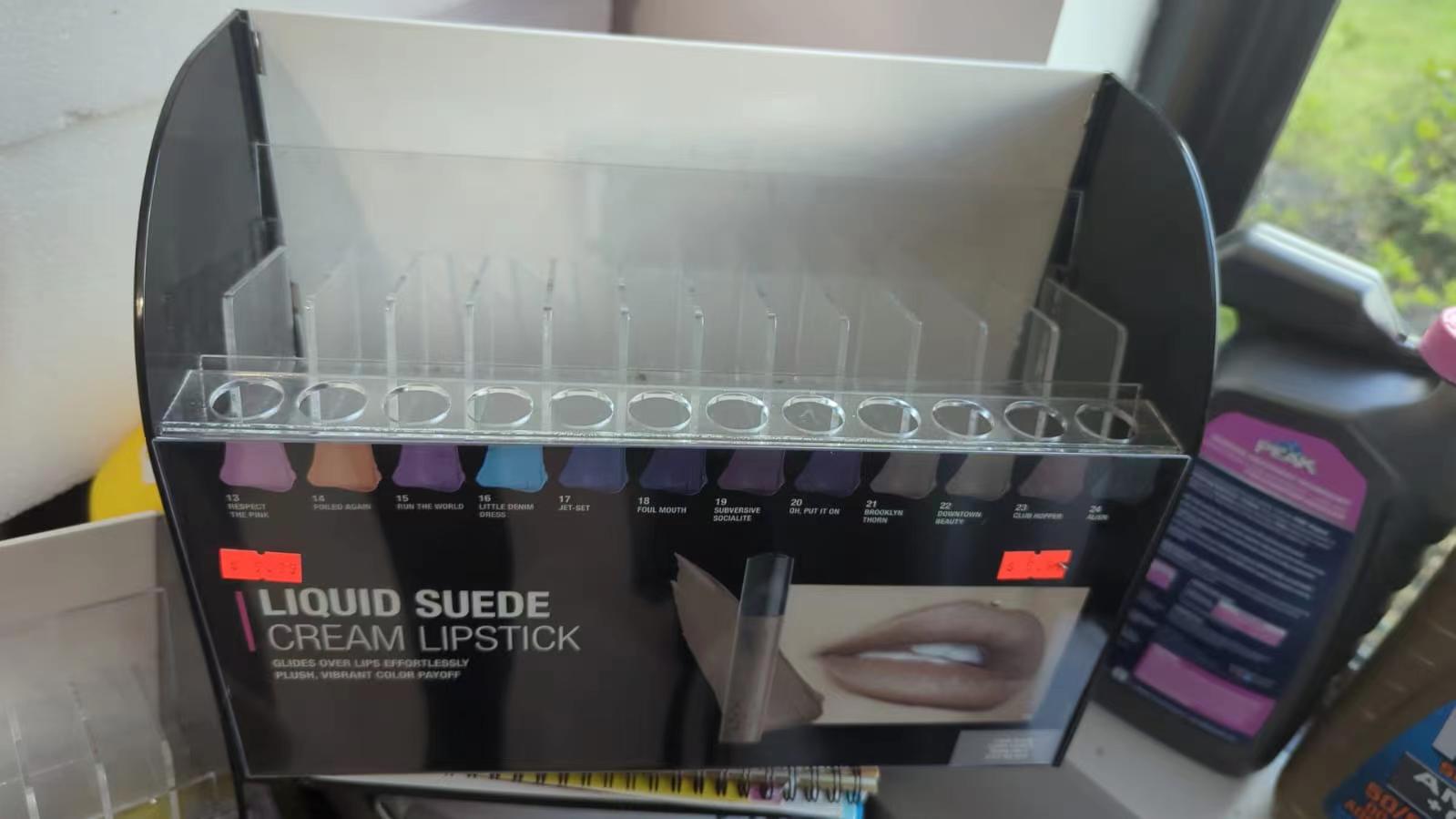 display stand para sa Lipstick